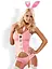 Сексуальний костюм Obsessive Bunny L/XL рожевий - мініатюра 2