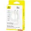 Дата кабель Baseus Silky Series OS Fast Charging Type-C to Type-C 100W (2m) (P10377704) Moon White - мініатюра 5
