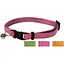 Нашийник для кота Croci Glossy екошкіра зі дзвінком 21-33x1 см рожевий - мініатюра 1