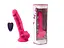Вибратор Silexd Dildo Model 1 Size 8" LRS, 20 см (розовый) - миниатюра 11