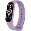 Силиконовый ремешок для Xiaomi Mi Band 7/6/5 Сиреневый / Elegant Purple - миниатюра 1