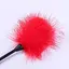 Пір'я спокусливе для ніжних дотиків та ігрових моментів 32 см Червоний K0625-2 - мініатюра 2