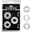 Набор эрекционных колец GK Power Gear Up Rings Clear 3 шт. прозрачный - миниатюра 1