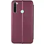 Шкіряний чохол-книжка Classy для Xiaomi Redmi Note 8T Бордовий - мініатюра 2