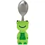 Дитяча ложка "Жаба" MGZ-0105-12 металева, 13 см - мініатюра 1