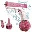 Электрический водяной пистолет высокого давления для детей и взрослых Glock Water Gun розовый - миниатюра 1