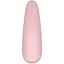 Вакуумный клиторальный стимулятор Satisfyer Curvy 2+ Рожевий - миниатюра 4