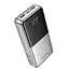 Портативний ЗП Power Bank BOROFONE BJ75A Foinse 22.5W+PD20W with display 20000 mAh Silver - мініатюра 2