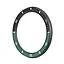 Безель Black-green та силіконовий ремінець Sikai для смартгодинника Xiaomi Watch S3/S4 - мініатюра 4