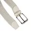 Ремінь гумка чоловічий PS-40045 (110 см) бежевий плетений - мініатюра 2