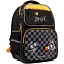 Рюкзак шкільний напівкаркасний 1 Вересня S-105 Maxdrift чорний/жовтий - мініатюра 1