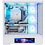Корпус Zalman P40 DS, White, Mid Tower, без БЖ, для ATX / Micro ATX / Mini ITX, 1xType-C / 2xUSB 3.0, макс. CPU - 165 мм / VGA - 420 мм, 4x120 мм ARGB, бічна та передня панелі із загартованого скла, LCD екран (CPU / GPU / Time) - мініатюра 6