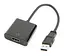 Переходник Cablexpert USB3.0-HDMI, 0,15 м, черный (A-USB3-HDMI-02) - миниатюра 1