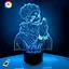 Нічник-світильник 3D Ремен Сукуна 3DTOYSLAMP 25х16 см osv0001612 - мініатюра 1