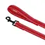 Поводок для собак Barksi Сotton с карабином квадратное ушко 200x1.6 см красный - миниатюра 4