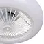 Біла люстра вентилятор Brille WBL-74/36W*2 WH - мініатюра 4