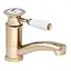 Змішувач для умивальника Zerix Z4517-4 ZX0545 Золотий - мініатюра 1