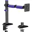 Настільне кріплення для монітора Gamepro MAG100V 17`-40` Black/Violet [148277] - мініатюра 2