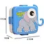Герметичный детский ланч-бокс Elephant 1590 мл синий - миниатюра 2