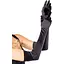 Длинные перчатки Leg Avenue Extra Long Satin Gloves black - миниатюра 1