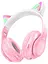 Наушники Hoco W42 Cat ear Cherry - миниатюра 1
