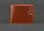 Шкіряне портмоне 4.3 світло-коричневе - мініатюра 1