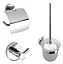 Набір аксесуарів 3 в 1 Bemeta Omega 204301, Хром - мініатюра 1