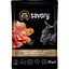 Влажный корм Savory для стерилизованных кошек индейка с морковью в желе пауч 85 г - миниатюра 1