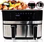 Аэрофритюрница двухкамерная DMS HF-10E Duo 2800 Вт 6/4 л - мініатюра 5