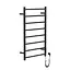 Электрический полотенцесушитель Volle Rondo 500*800мм de la noche 9235.000004, Чорный матовый, Правое, Электронный - миниатюра 1