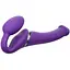 Безремінний страпон з вібрацією Strap-On-Me Vibrating Violet M - мініатюра 1