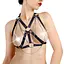 Женская портупея Art of Sex - Aiden Leather harness, Черная, XS-M - миниатюра 2