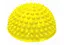 Полусфера массажная киндербол EasyFit 15 см жесткая желтая (EF-3002-Y) - миниатюра 1