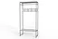 Вешалка модульная напольная Ferrum-decor Трелис 14 180x90x38 серый ДСП Белый 16мм (FRD-104355) - миниатюра 4
