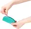 Сумка для хранения секс-игрушек PowerBullet Silicone Storage Zippered Bag Teal - миниатюра 2