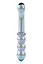 Фалоімітатор Gender X Lustrous Galaxy Wand 18.5 см прозорий - мініатюра 4