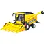 Автомодель Bburago Зерноуборочный комбайн New Holland TC5.90 с кукурузной жаткой - миниатюра 1