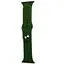 Ремешок Apple Watch Silicone 42/44/45/46/49 мм Армейский зеленый - миниатюра 1