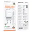 Мережевий зарядний пристрій з кабелем Borofone BA99A Breeze single port PD20W charger set(C to iP) білий - мініатюра 2