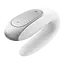 Вібратор Satisfyer Double Fun Partner 9.3 см білий - мініатюра 5