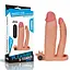 Насадка на пенис Lovetoy Pleasure X-Tender Flesh Add 3 21 см телесный - миниатюра 8
