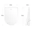 Розумна кришка для унітазу SmartMI Toilet Cover 2 Heating (ZNMTG09ZM) - мініатюра 3