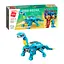 Дитячий Конструктор Qman 1414-1-6 трансформер (робот + динозавр) 93 дет Tanystropheus - мініатюра 1