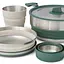 Набір посуду Sea to Summit Detour Stainless Steel One Pot Cook Set Сірий-Зелений - мініатюра 3