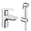 Смеситель с гигиенической лейкой Grohe QuickFix StartEdge S-Size 23773001, Хром - миниатюра 1