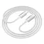 USB кабель Hoco U134 Type-C/Type-C для зарядки і передачі даних 240W довжина 18 м білий - мініатюра 4