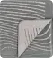 Плед Ardesto Leonardo Хвиля 150х200 см сірий (ART0416LT) - мініатюра 6