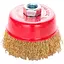 Корщітка APRO для болгарки УШМ дротяна щітка чашкова 75 мм x М14 830425 - мініатюра 1