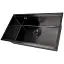 Черная мойка под столешницу 1.5 мм многофункциональная Nett NB-7042 - миниатюра 9