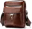 Чоловіча шкіряна сумка Vintage 23х27х6 см sum0012642 - мініатюра 2